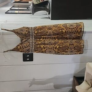 Women's Apt. 9 Yellow Gold Dress Small